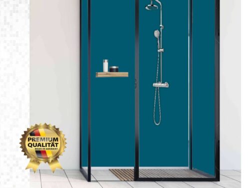 Duschrückwand Rückwand Dusche Alu, Fliesenersatz, Grün DU5