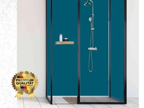 Duschrückwand Rückwand Dusche Alu, Fliesenersatz, Grün DU5